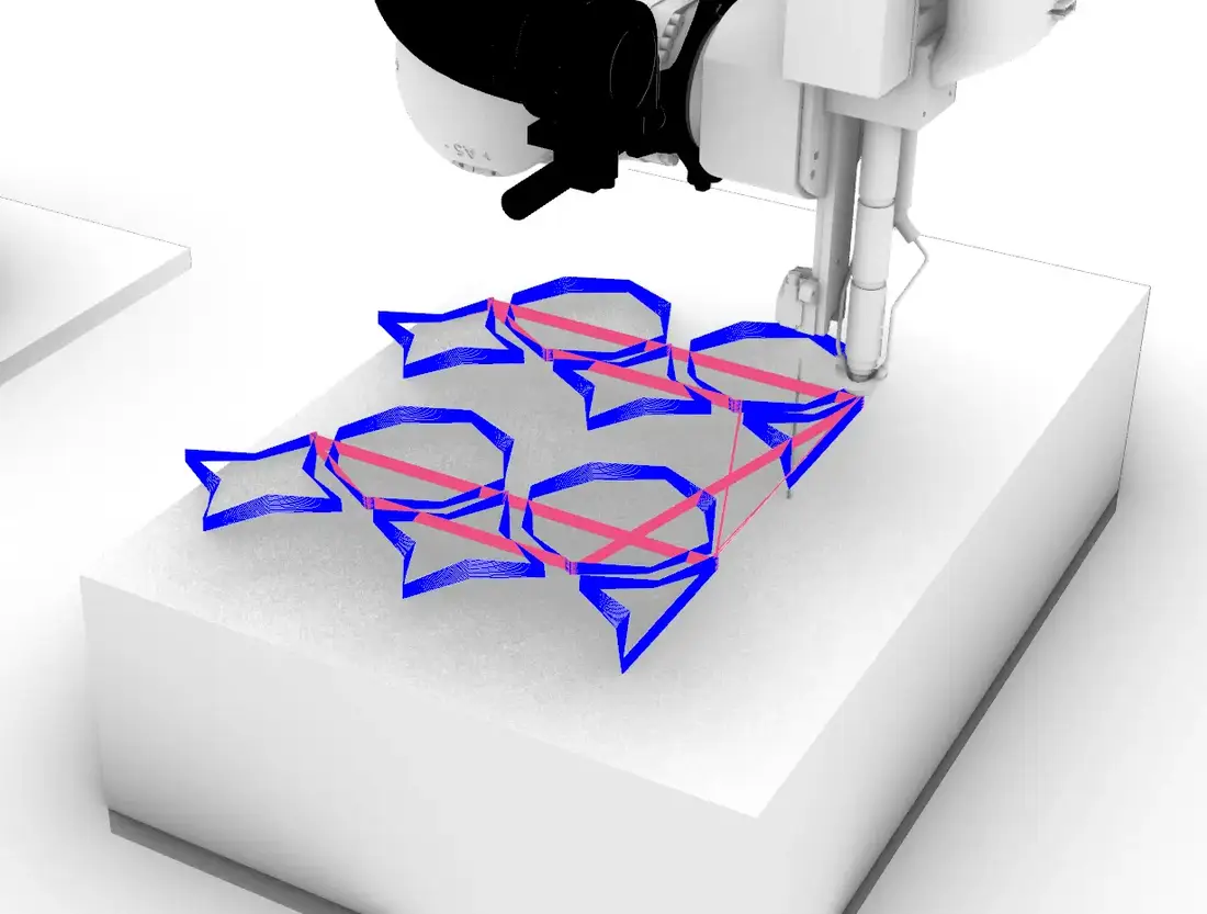 Folded Habitat — Toolpath — III